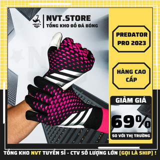 Bao tay thủ môn Predator GL Pro 2023 người lớn không xương siêu dính, găng tay thủ môn De Gea cao cấp - NVT.store.vn