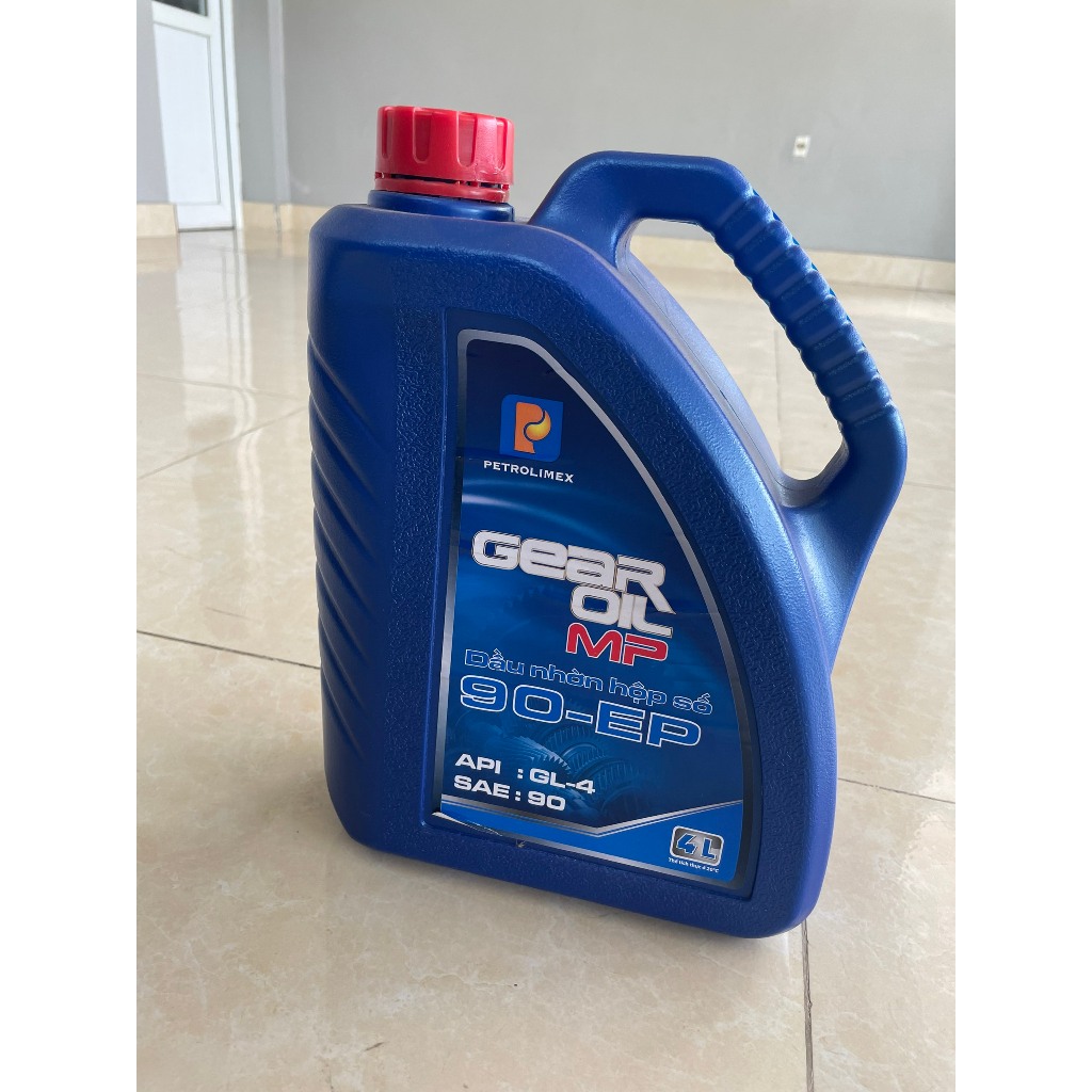 Nhớt hộp số ô tô Petrolimex PLC Gear Oil MP 90 EP (4L) - Chính hãng