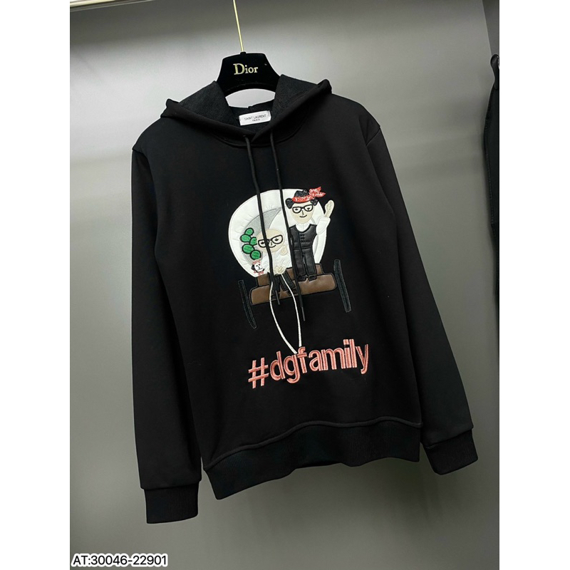 Áo Nỉ Hoodie Đê Gờ Hình Logo Thêu Sắc Nét,Chất Nỉ Da Cá Không Bai Xù