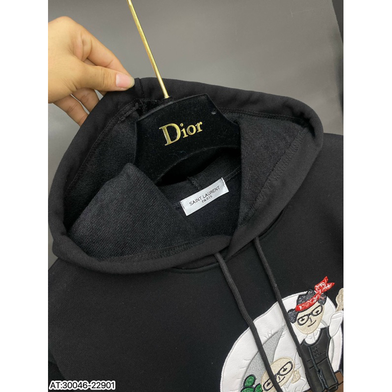 Áo Nỉ Hoodie Đê Gờ Hình Logo Thêu Sắc Nét,Chất Nỉ Da Cá Không Bai Xù