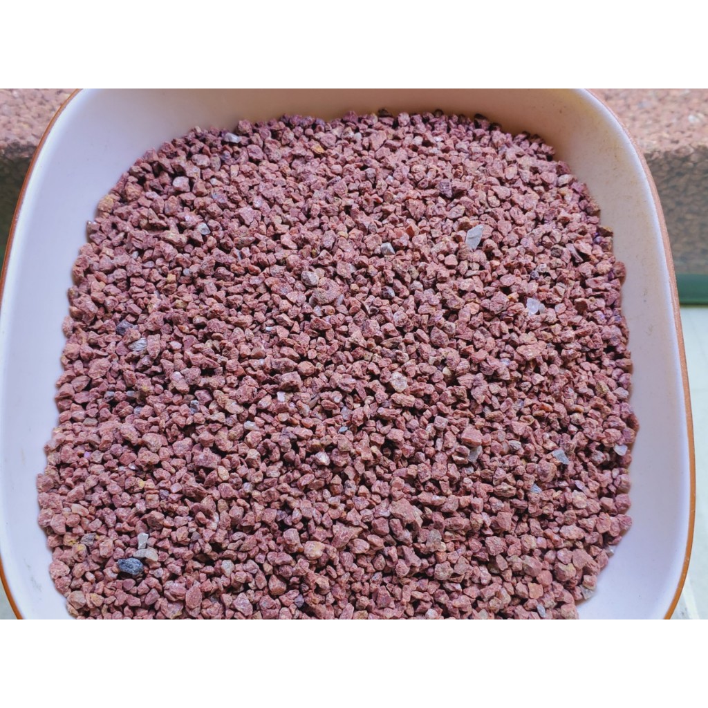 Cát đỏ garnet hạt to gạch phủ nền, trang trí hồ thủy sinh 2kg 1kg 0.5kg