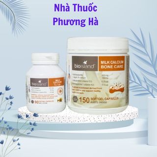Viên Canxi sữa dạng viên Bioisland Milk Calcium Bone Care & Bioisland Milk Calcium Bone Care . Bổ sung calci