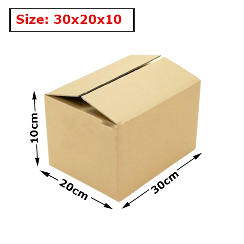 Hộp carton 30x20x10 siêu hời