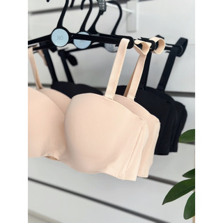 Áo ngực cup ngang trơn mỏng Indenfini