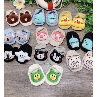 Tất vớ hình thú đáng yêu cho bé trai bé gái , trẻ sơ sinh , khoaitayshop18