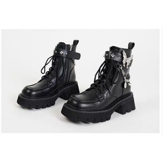 Leah boots - Boots da bò nữ cá tính ( genuine leather)