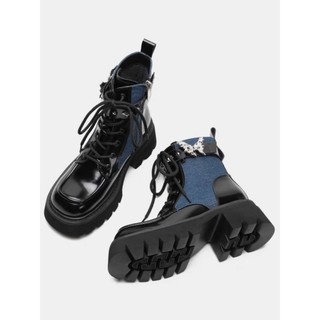 Leah boots - Boots da bò nữ cá tính ( genuine leather)