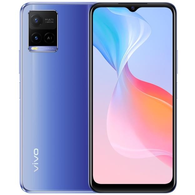 Điện Thoại Vivo Y21  - Đen Kim Cương - Camera sau 64MP-Selfie Camera 32MP AMOLED 6.44"