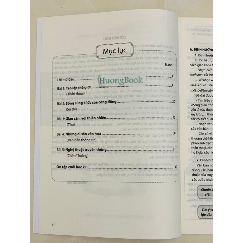 Sách - Combo Để học tốt Ngữ Văn 10 - tập 1 + Tập 2 ( Chân trời sáng tạo )