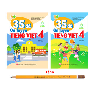 Sách - combo 35 đề ôn luyện tiếng việt 4 tập 1+2
