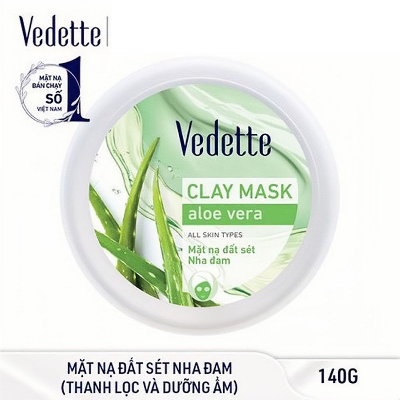 Mặt nạ đất sét Vedette Nha Đam 145g