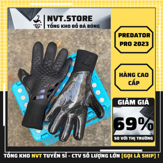 Găng tay thủ môn Predator GL Pro 2023 người lớn không xương, bao tay thủ môn trẻ em siêu dính giá rẻ - NVT.store.vn
