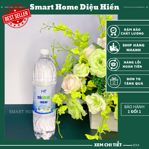 Nước muối điện hoá Anolyte HTA 1.5L sát khuẩn diệt virus 99,99%