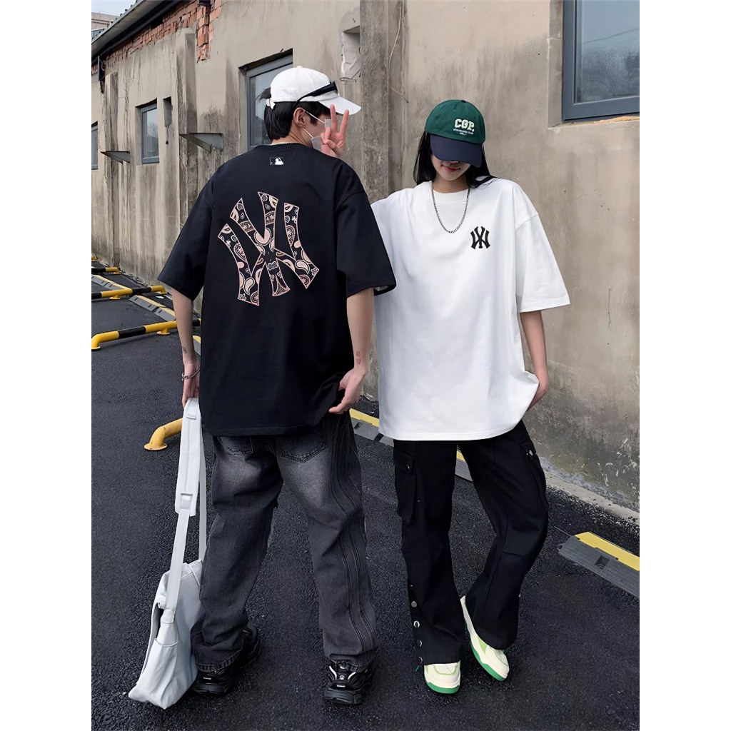 Áo Thun NYC LA Unisex Tay Lỡ T- Shirt Local Brand Unim Store 100% Cotton Cao Cấp