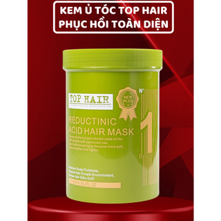 Kem ủ tóc hấp tóc TOP HAIR 1000ML Phục hồi toàn diện Dầu hấp chăm sóc tóc phục hồi tóc hư tổn