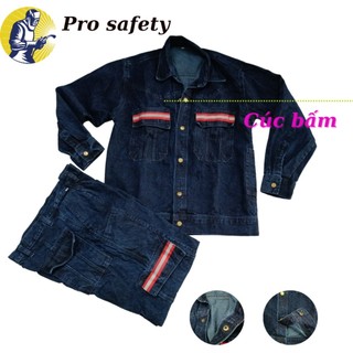 M01 cúc bấm quần áo jean thợ hàn thợ cơ khí cao cấp