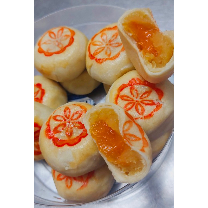 Combo 2 hộp - 24 cái Bánh Pía Mini nhân kim sa trứng muối nhà làm ít ngọt