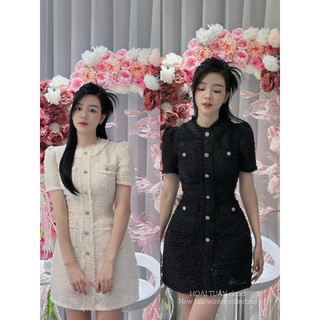 Váy cao cấp đính tiểu thư loại 1 (ảnh/video thật)