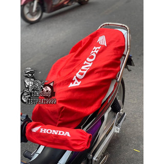 Áo trùm yên Và bao tay Honda Yamaha Suzuki