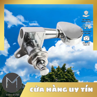 1 chiếc - Cái Khoá Đàn Guitar đúc niken chống gỉ giá rẻ chất lượng tốt bền bỉ MMS