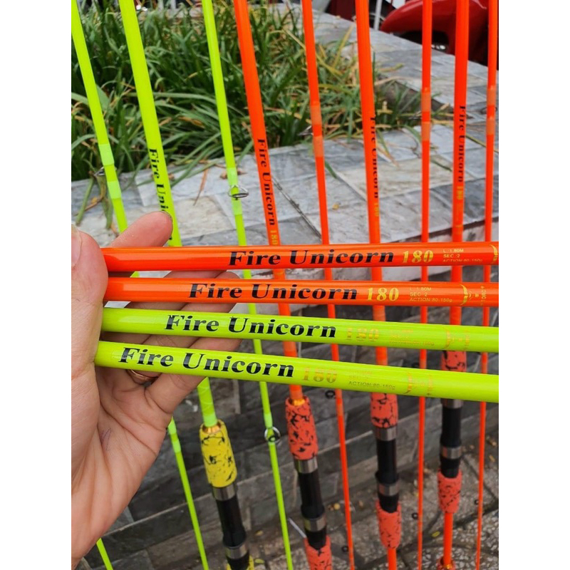 CẦN 2 KHÚC ĐẶC TORO TRÂU ĐIÊN FIRE UNICORN THẾ HỆ MỚI SIÊU KHOẺ