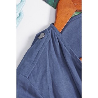 Áo khoác blazer dáng dài cột nơ eo A3439