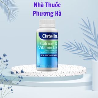 Ostelin Calcium & Vitamin D3 của Úc lọ 130 viên Bổ sung Canxi Cho Bà Bầu (ÚC)