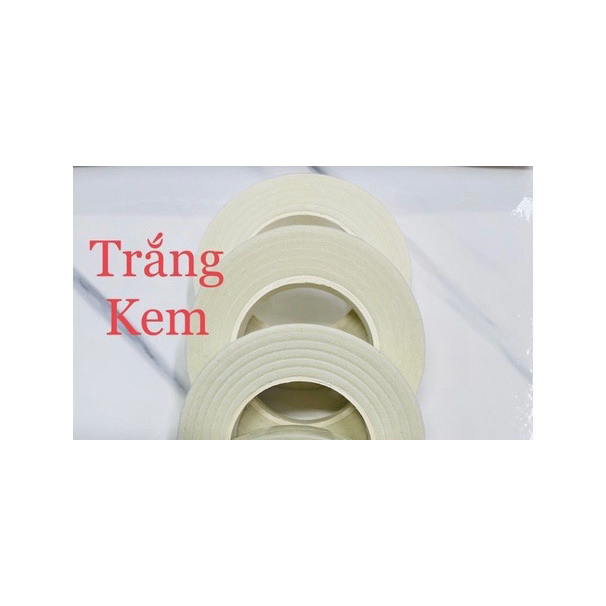 1 Cuộn Băng Keo Sáp XĐậm - XNhat - Nâu - Trắng Làm Bông