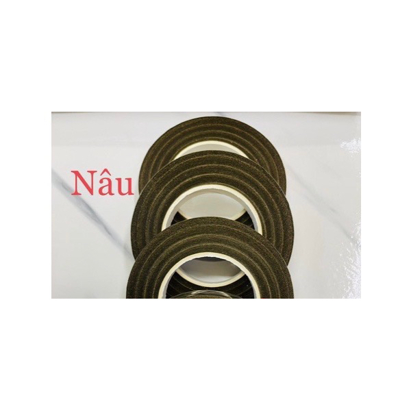 1 Cuộn Băng Keo Sáp XĐậm - XNhat - Nâu - Trắng Làm Bông