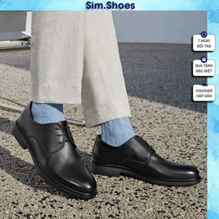 Giày nam oxford công sở da bò nappa màu đen  giày da tây nam lì chống nhăn đế cao nhẹ 02
