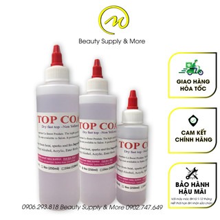 Sơn bóng top coat dành cho sơn thường - bóng nhanh khô 100ml-250ml-500ml-520ml