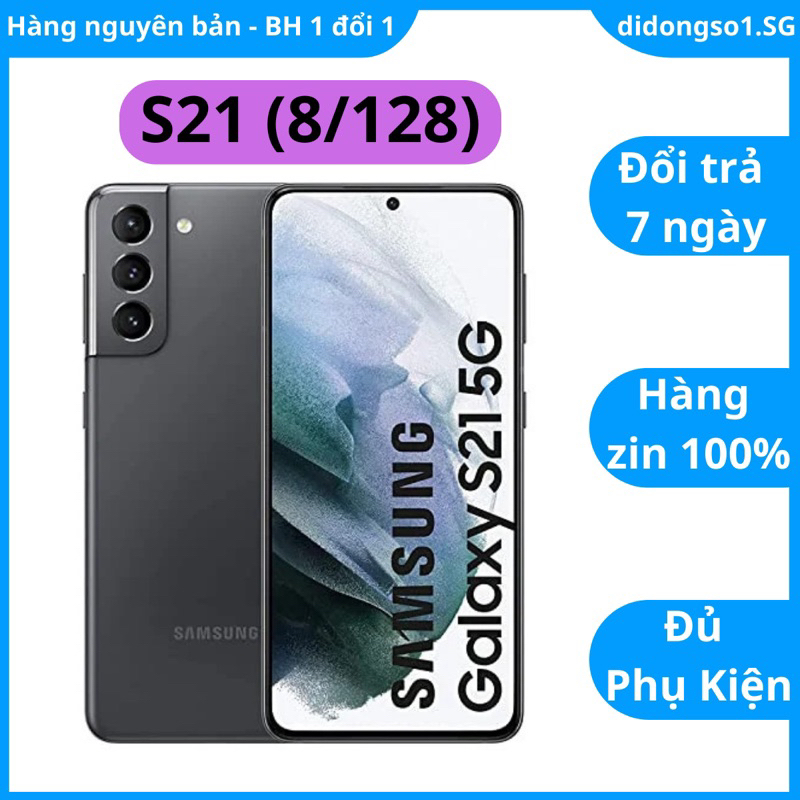 Điện thoại Samsung S21 5G 2 sim likenew 99% Ram 8Gb-128Gb Snapdragon 888 - Didongso1