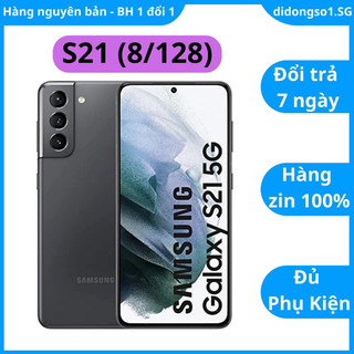 Điện thoại samsung s21 5g 2 sim likenew 99% ram 8gb-128gb snapdragon 888 - didongso1