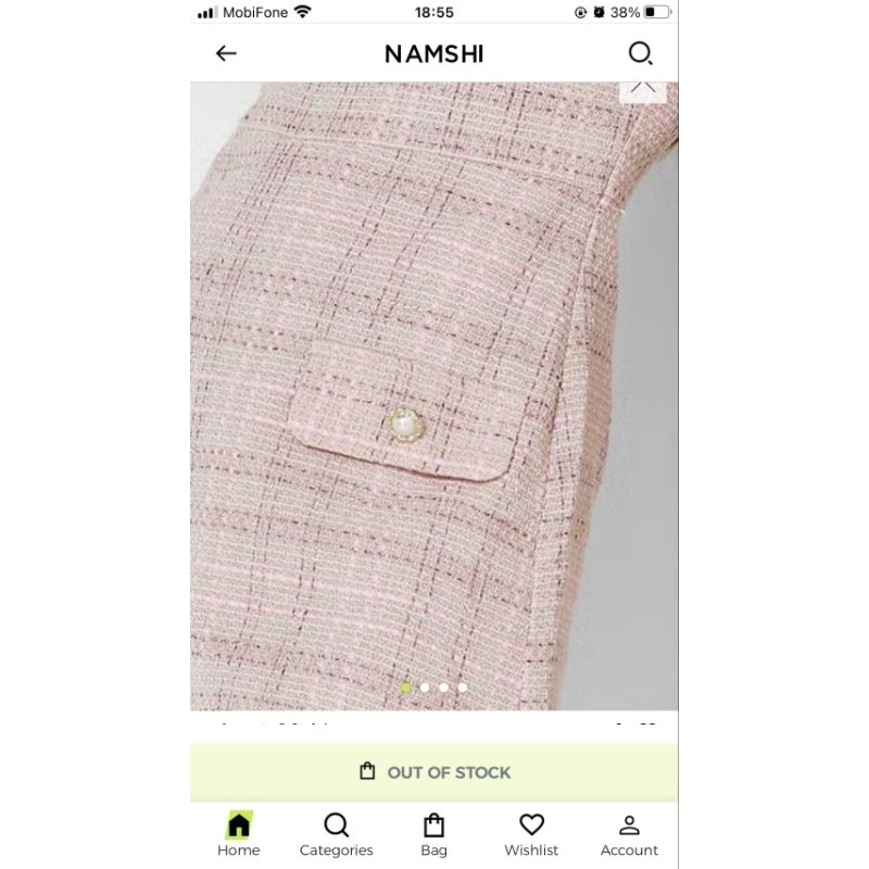 Jum sort tweed Miss full tag