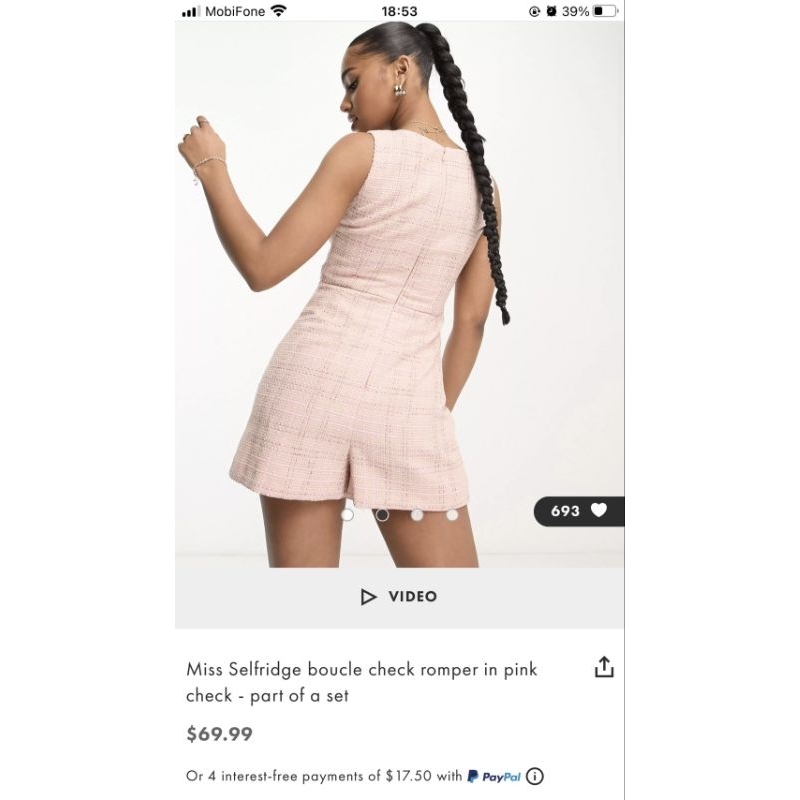 Jum sort tweed Miss full tag