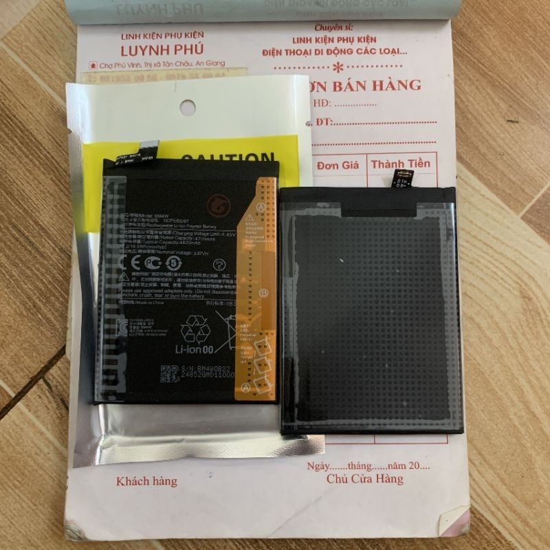 Pin Mi 10T lite 5G /red mi note 9 pro 5G /BM4W