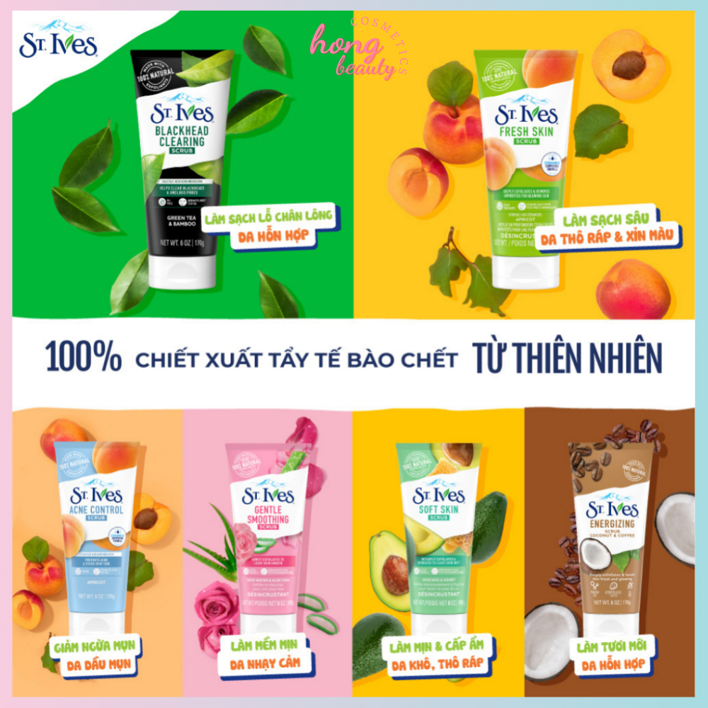 Tẩy Tế Bào Chết St.Ives 170g