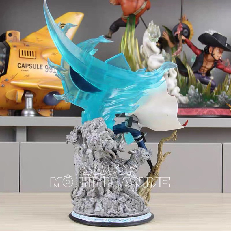 Mô hình Kakashi Đệ lục cao 27cm tặng kèm dây led