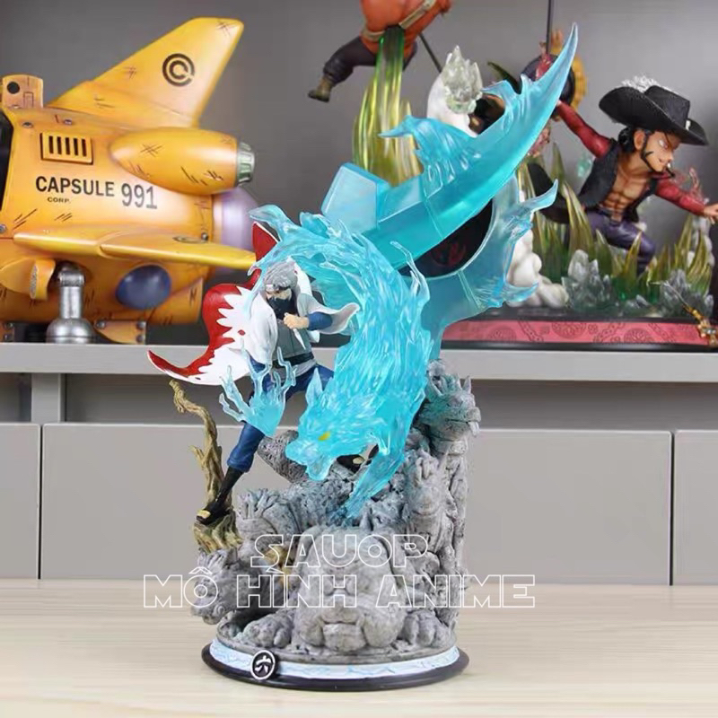 Mô hình Kakashi Đệ lục cao 27cm tặng kèm dây led