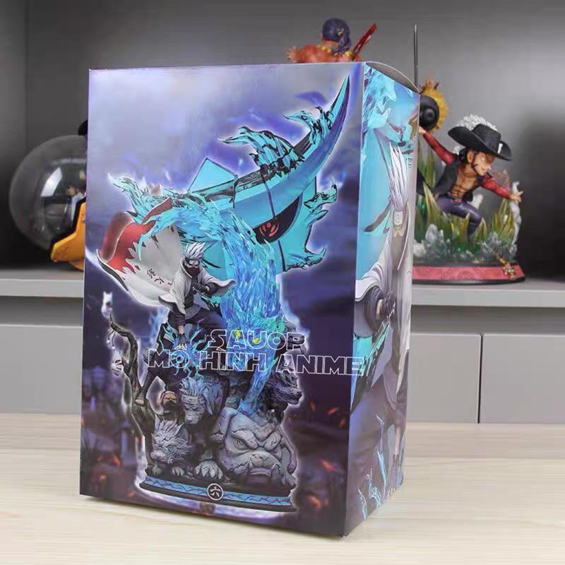 Mô hình Kakashi Đệ lục cao 27cm tặng kèm dây led