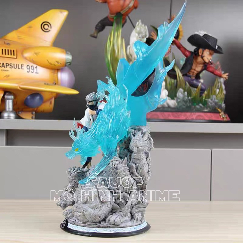 Mô hình Kakashi Đệ lục cao 27cm tặng kèm dây led