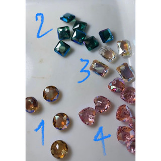 Pha lê Swarovski hạt lựu 6ly/8ly
