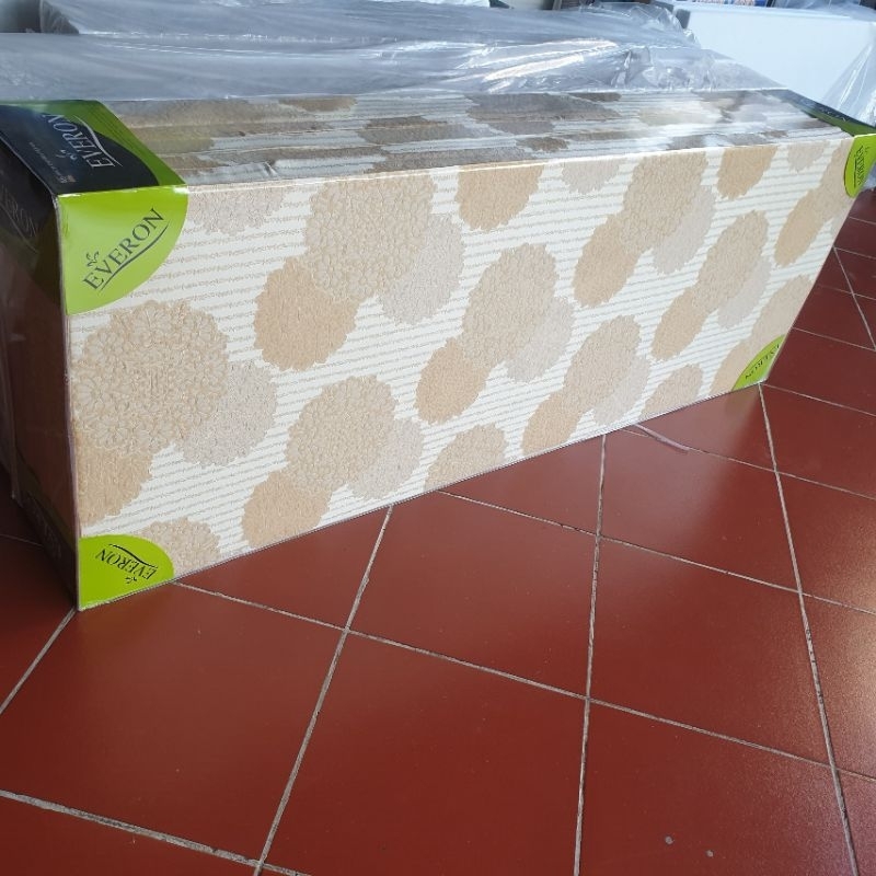 Đệm bông ép Everon 5cm Không lún xẹp BH 10 năm không hỏng không võng lưng đệm everon nệm everon