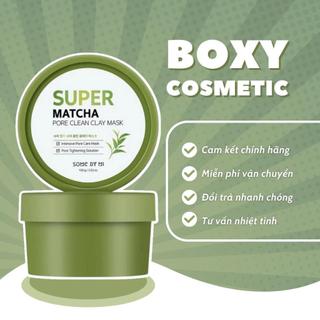 Mặt nạ đất sét trà xanh some by mi super matcha 100g