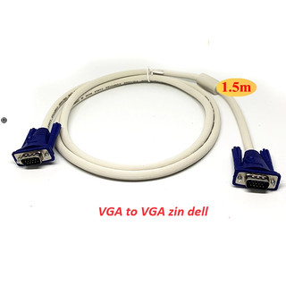 Dây cable cáp vga dell 1.5m 3m 5m Kingmaster  loại tốt cho máy tính