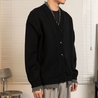 Áo cardigan 2 màu selected  Ripped layer