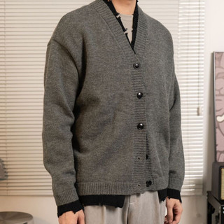 Áo cardigan 2 màu selected  Ripped layer
