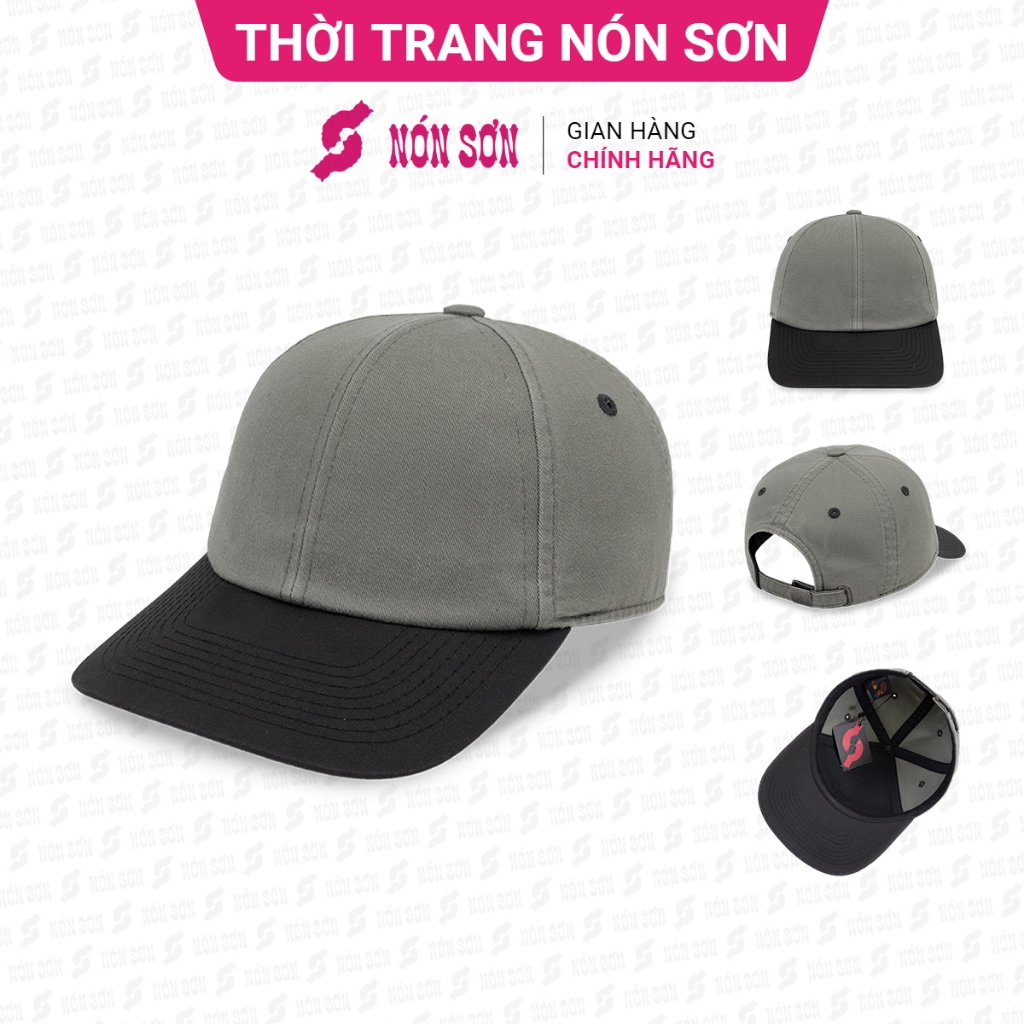 Mũ kết lưỡi trai nam nữ thời trang NÓN SƠN MC024A-XM1P