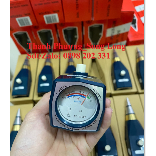 MÁY ĐO PH ĐẤT VÀ ĐỘ ẨM DM15