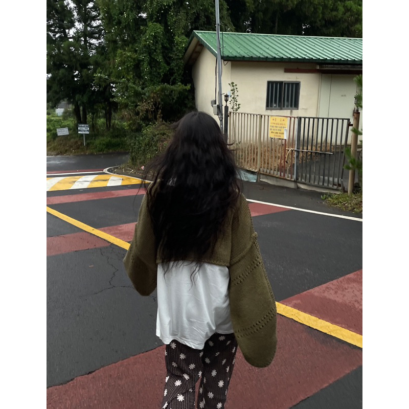 Open Bolero Knit Cardigan